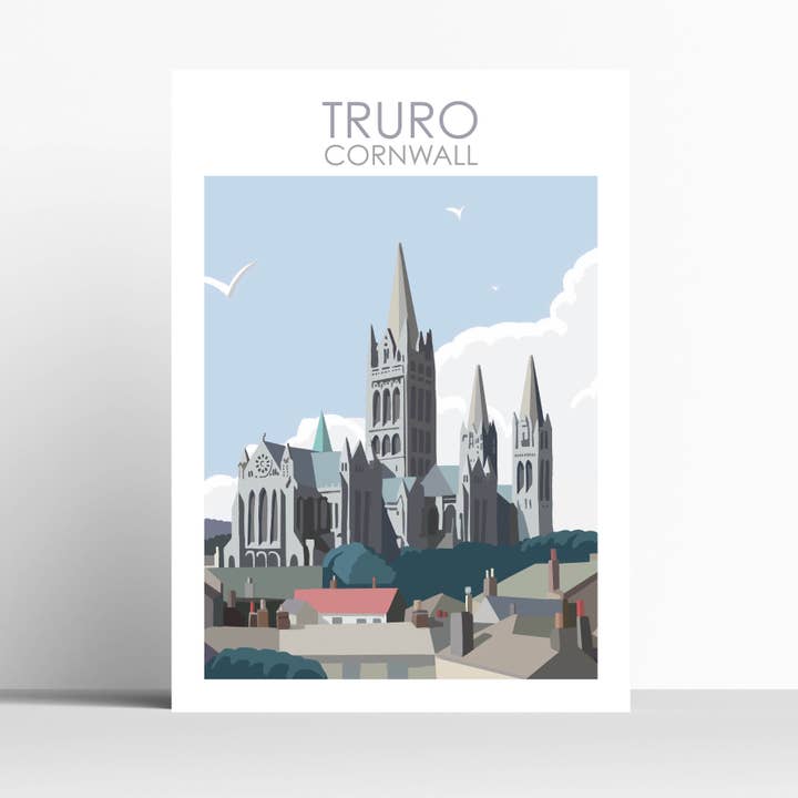 Truro Cathedral Cornwall for wholesale by Betty Boyns Designs