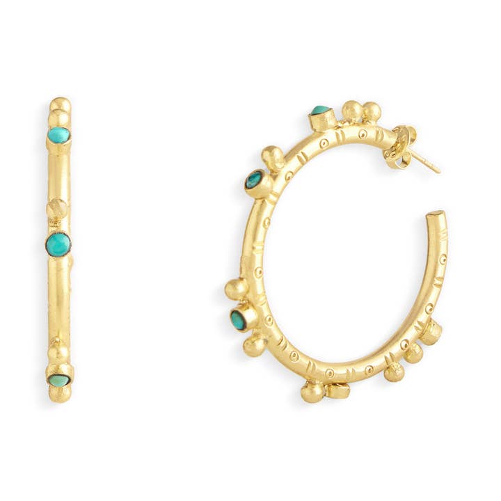 Cosmic Aura Hoops (Big) for wholesale by Né Nepal