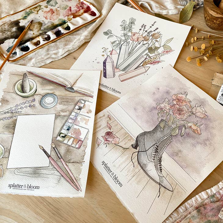 Wholesale Watercolor Painting Kit, Witchy Theme, Beginner Skill Level for  your store - Faire