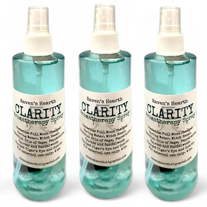 Spray de Aromaterapia Clarity | Foco & Atenção | Vegan por atacado de Raven’s Hearth