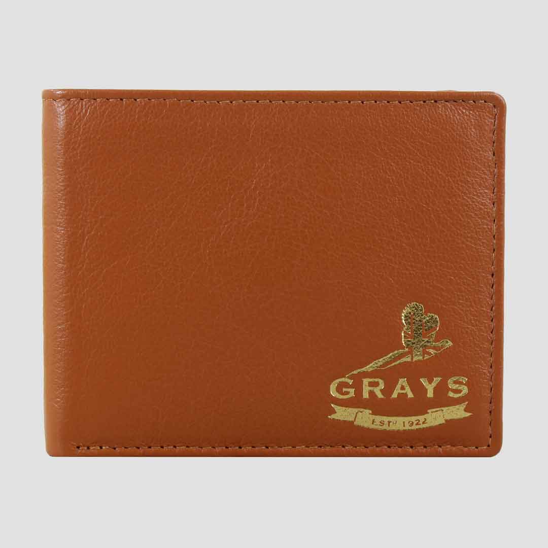 REMOVED BRAND – Engroshandel Tegnebog – til mænd – Ziggy Læderpung Tan0