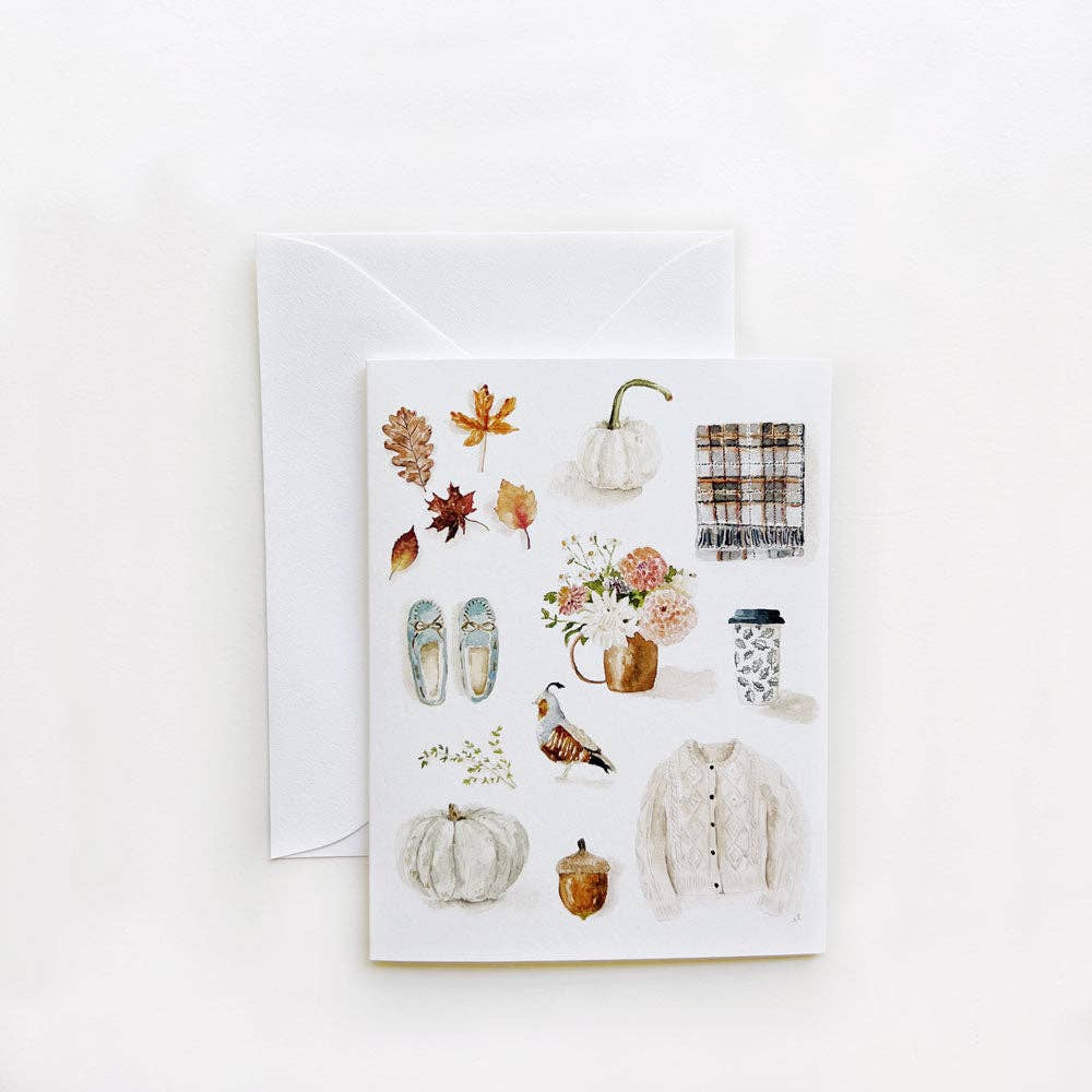 emily lex studio - Wholesale Stationery/Notecard Set - autumn notecards1