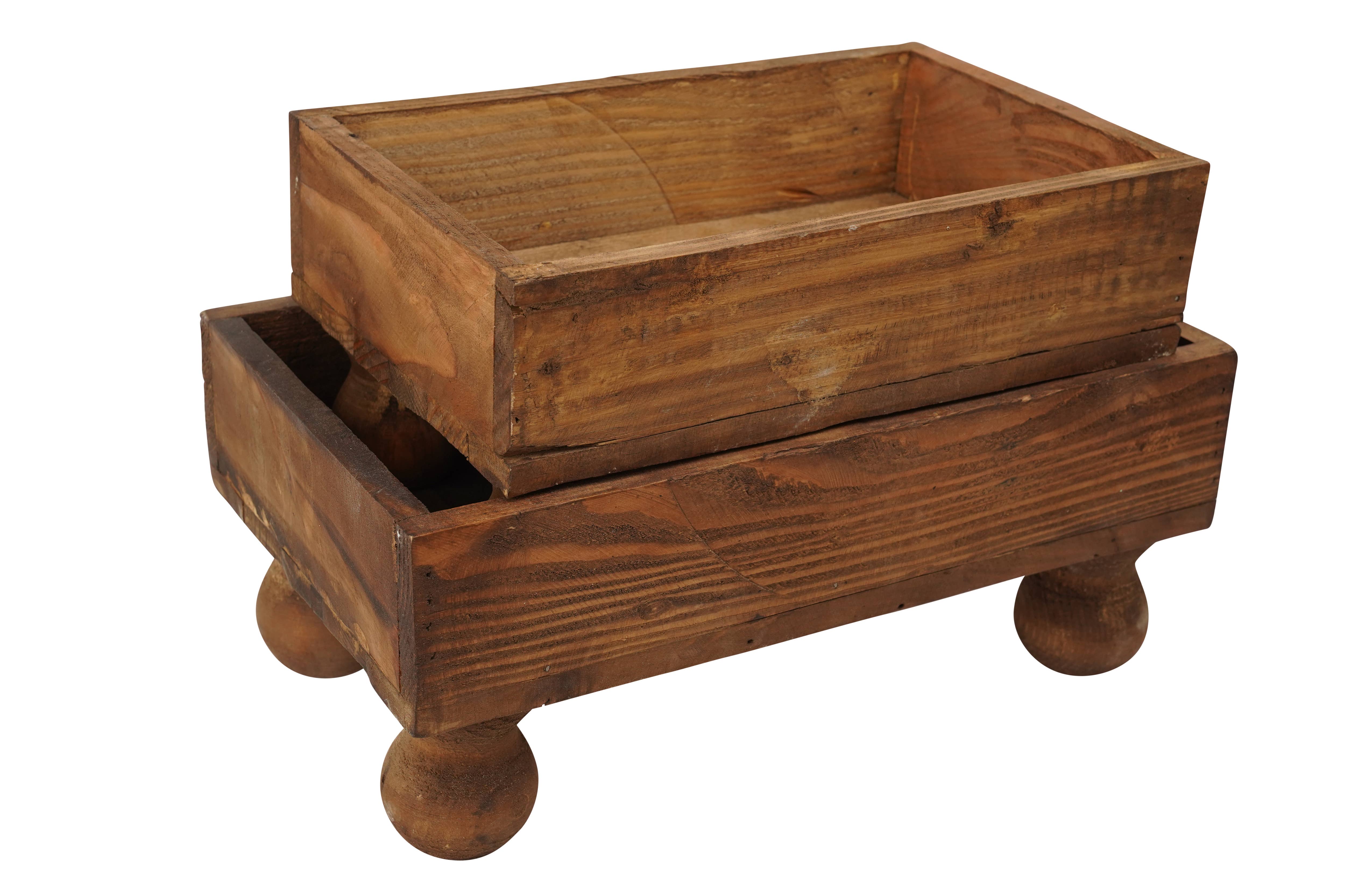 My Amigos Imports – wholesale Planter box – Temple Garden Planter Set of 2-Farmhouse Trays-4 Colors23