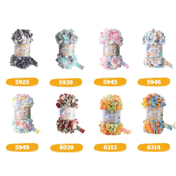Craftsyarn - Wholesale Yarn - Alize Puffy Fine Color, Blanket Yarn, Soft Baby Yarn3