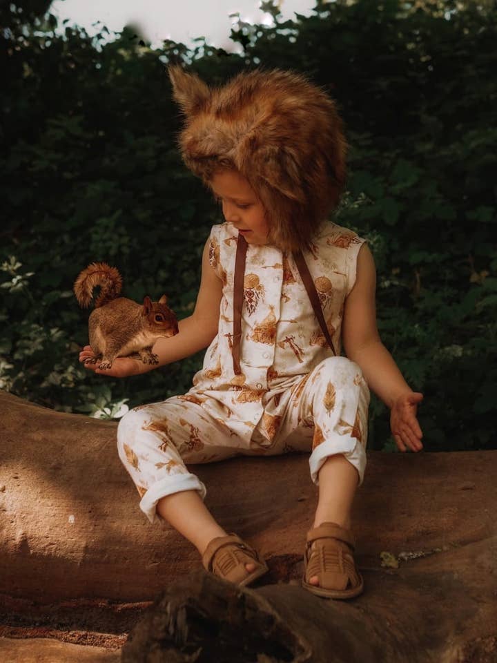 Wolf & The Wildling - Wholesale Hoodie – Child - Fox Bonnet - Faux Fur0