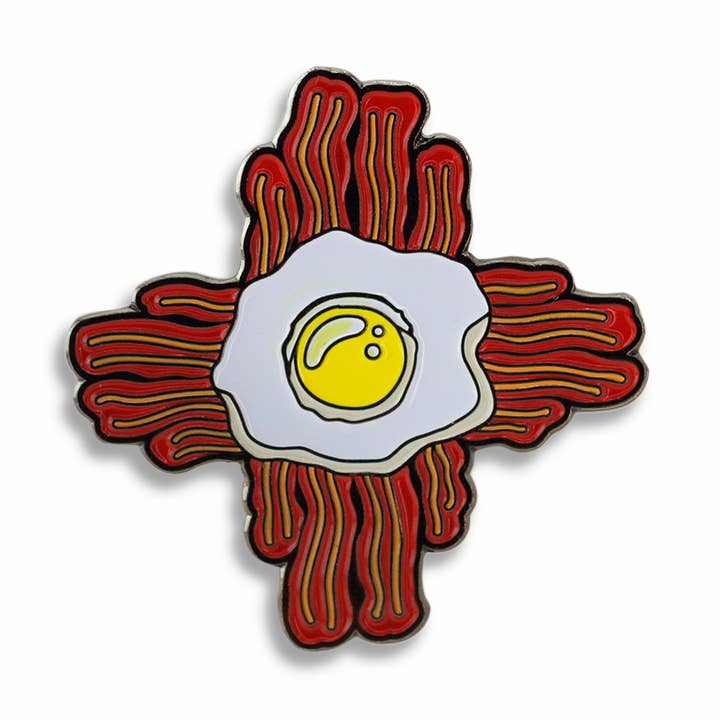Breakfast Zia - Enamel Pin for wholesale by Metal the Brand