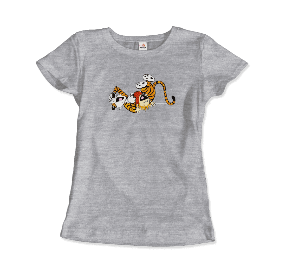 Art-O-Rama Shop - Wholesale Screen Printed T-Shirt - Unisex - Calvin and Hobbes Laughing on the Floor T-Shirt9
