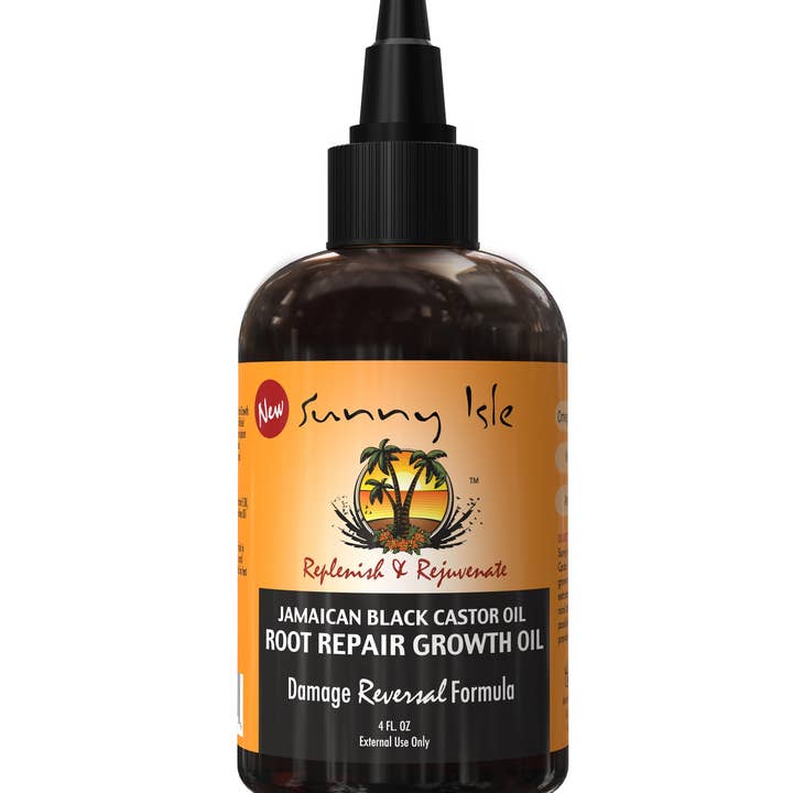 Sunny Isle Jamaican Black Castor Oil Root Repair Growth Oil 4oz for wholesale by Sunny Isle