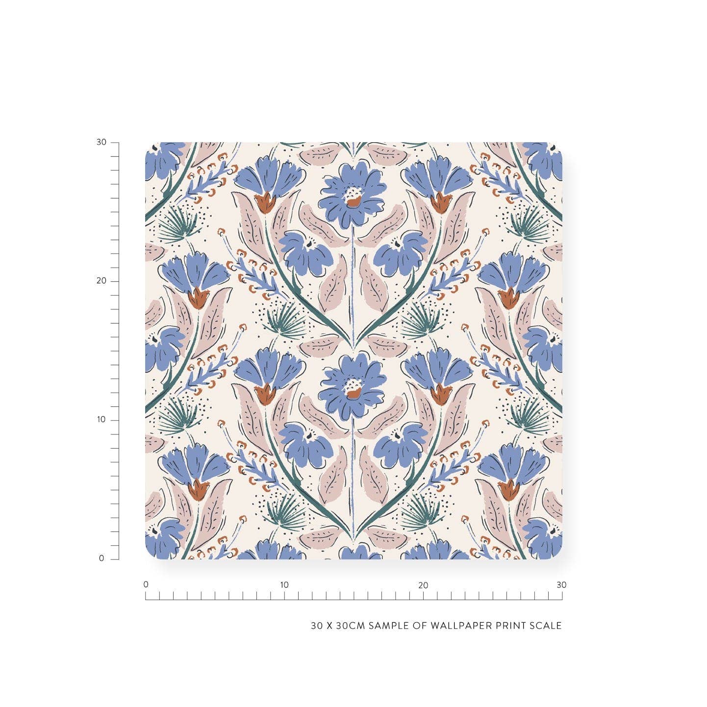 Minibeau - Wholesale Wallpaper - Floral Wallpaper | Autumn Floral Wallpaper | Boho Wallpaper2