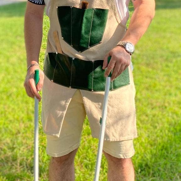 La Hammam - Wholesale Apron - High Quality Unisex Apron w leather pockets