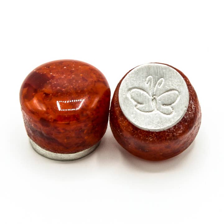 Global Solutions, Inc - Wholesale Sealing Wax - Glass Button Seals - 3/4"0