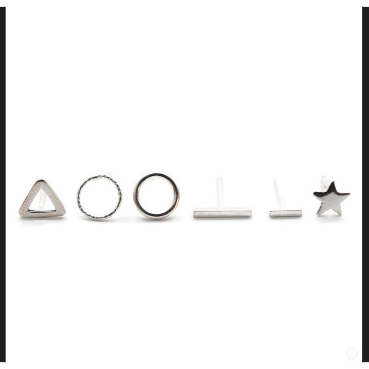 Cali Findings – Engroshandel Ørestikkere – Sterling Sølv Øreringe Indlæg, Mini Bar Everyday Studs2