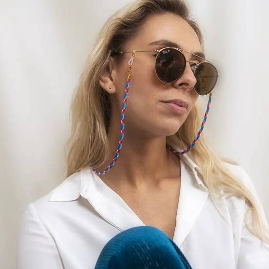 Unisex Curaçao Sunglasses Cord for wholesale by A-Cords