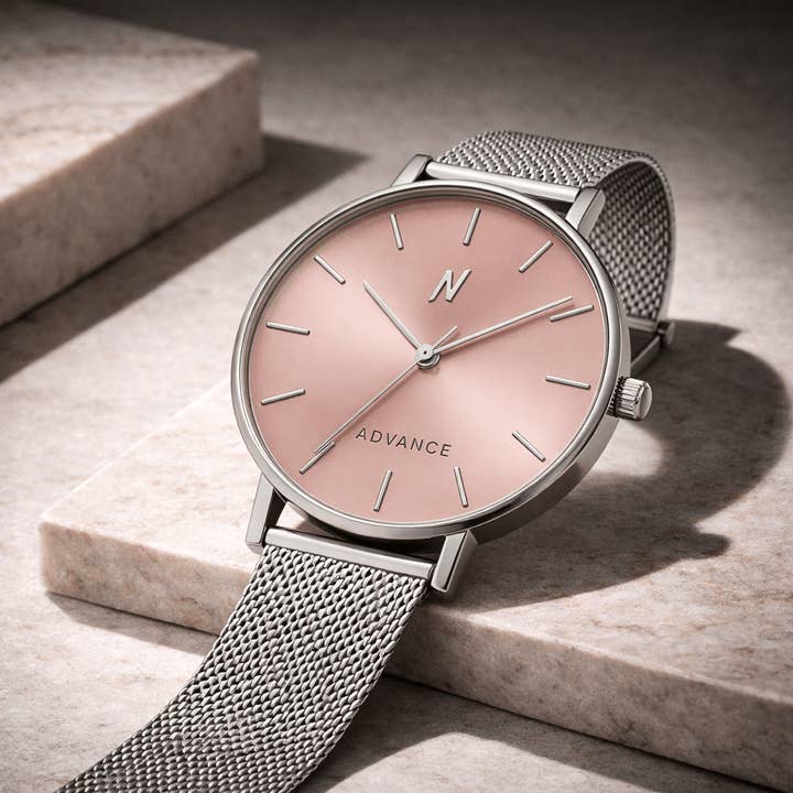 Advance Rose Clay Quartz, 36MM for wholesale by NCMPRBL