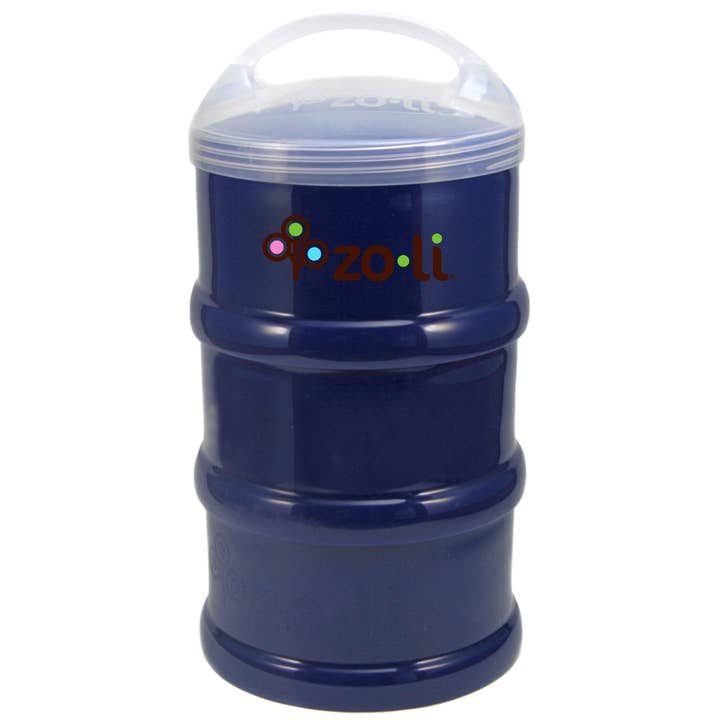 Pet Treat Tower Navy - stackable food travel containers for wholesale by ZoLi