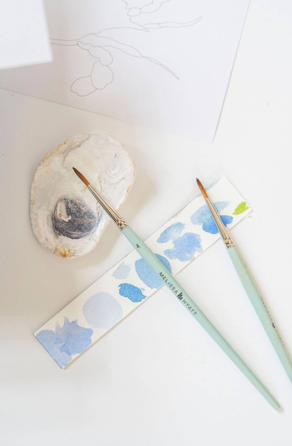 Melissa Hyatt - Wholesale DIY Craft Kit - Watercolor Art Kit- White Barn3