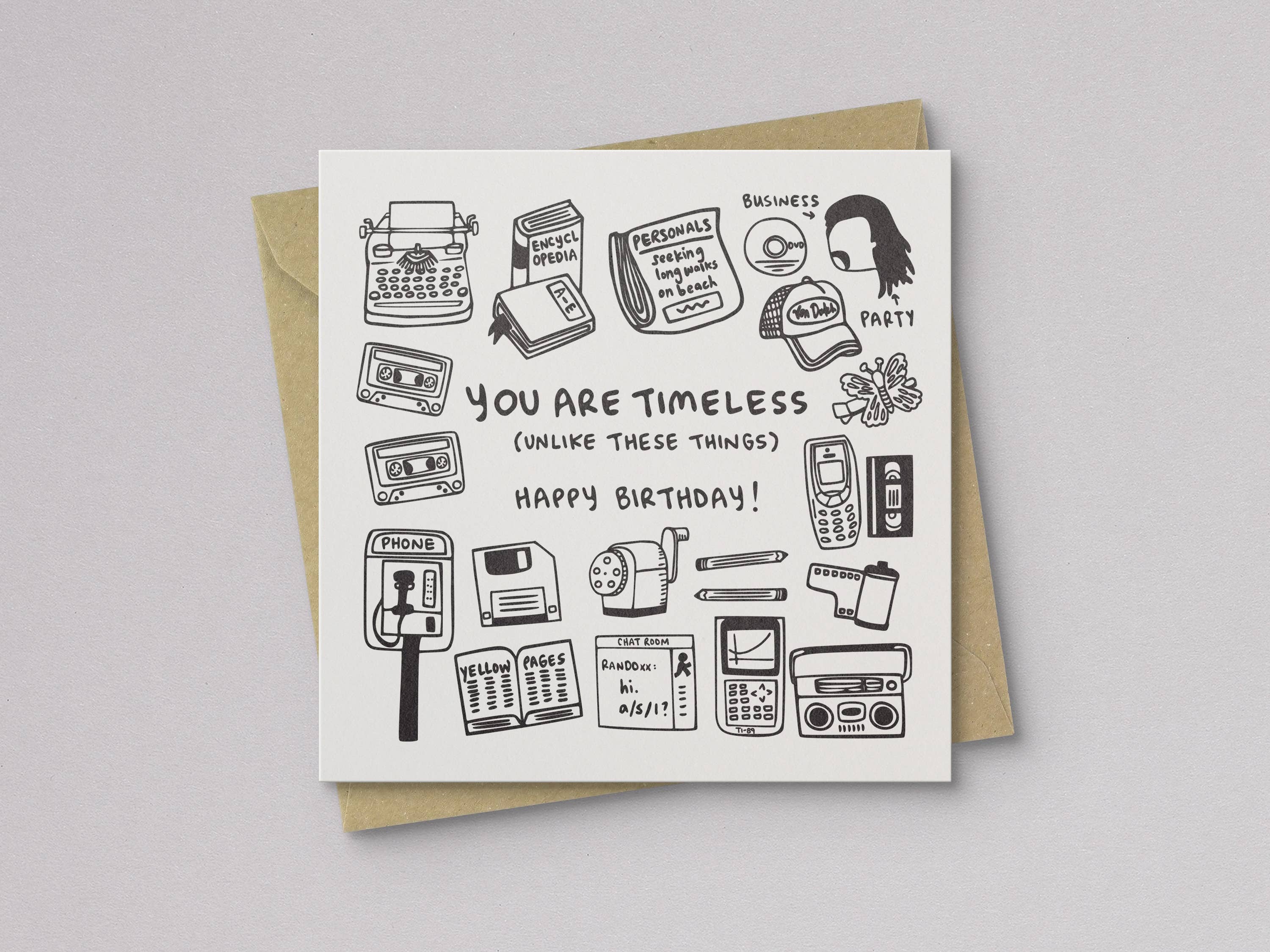 Kwohtations - Wholesale Birthday Card - You Are Timeless Birthday Card1