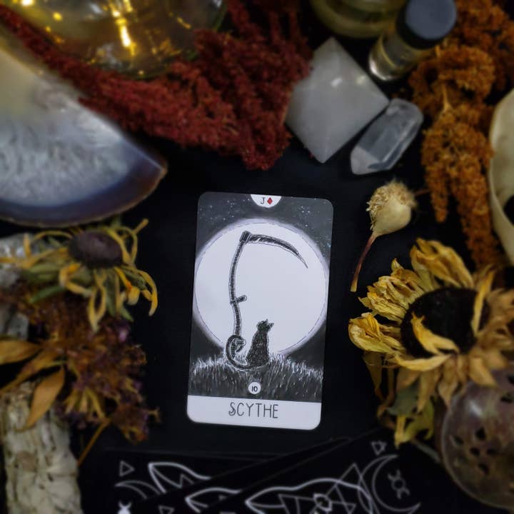 Black Cat Oracle Cards - Wholesale Tarot Cards - Black Cat Lenormand Cards4