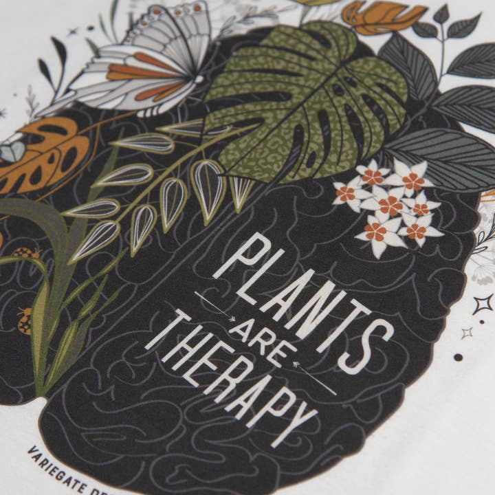 Variegate Design – T-shirt estampada - Mulher por atacado – Plantas são terapia2