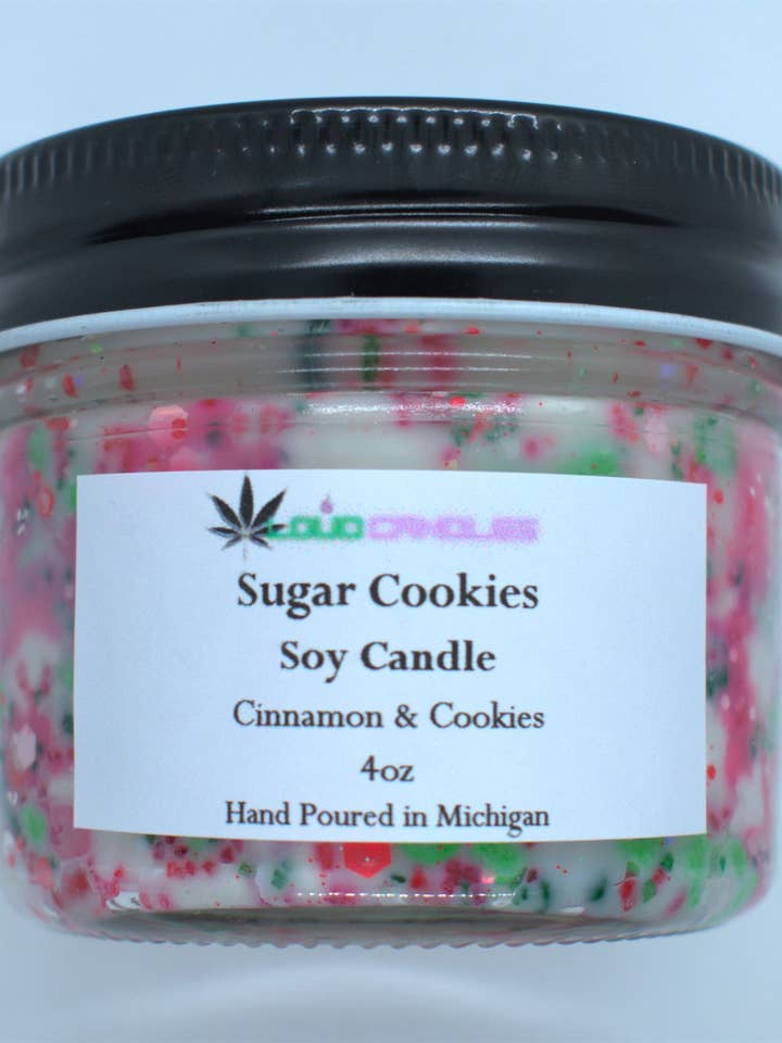 Vela de galletas de azúcar para venta al por mayor de Loud Candle Company