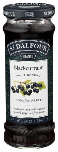KeHE Distributors, LLC - Wholesale Jam/Jelly - St. Dalfour Conserve Black Currant, 10 oz0