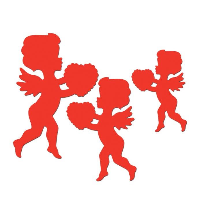 Caufield's Novelty - Wholesale Cutouts - 3 Cupid Cutouts