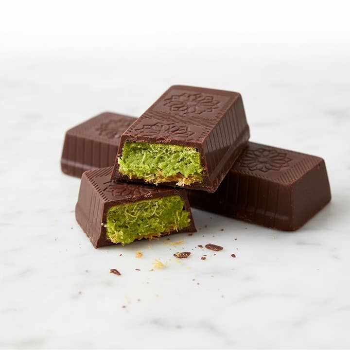 Aladdin - Wholesale Chocolate Bar - Dubai Chocolate Bar 37g V-Gift Pistachio Crispy Halal2