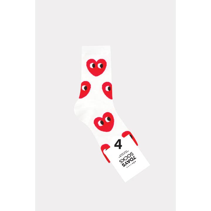 7DAYSSOCKS - Wholesale Socks - Women's - Women's Crew Big Pattern Socks2