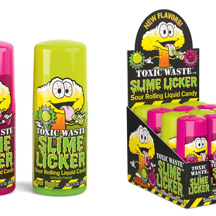 SLIME LICKER 2.0 ROLLER BLK CHERRY & GREEN APPLE for wholesale by AR KING WHOLESALE