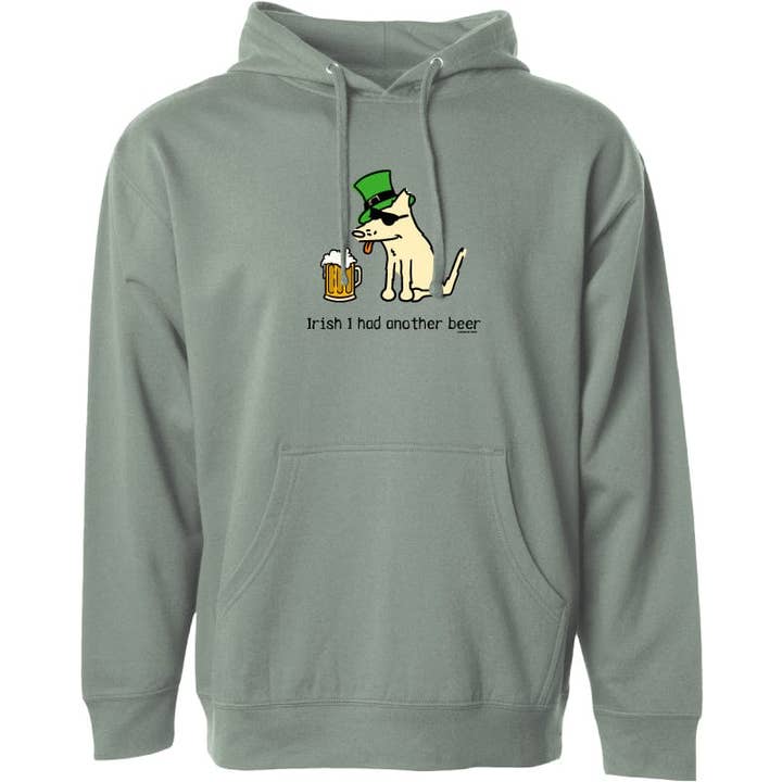 Irish I Had Another Beer - Sweatshirt Pullover Hoodie for wholesale by Teddy the Dog