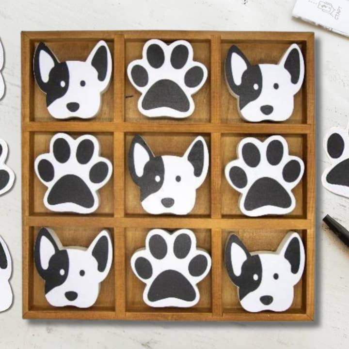 Original Source - Wholesale Board Game - Puppy Tic-Tac-Toe Set2