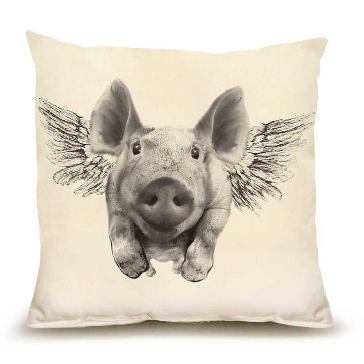 Flying Pig - Almohada para venta al por mayor de Eric & Christopher