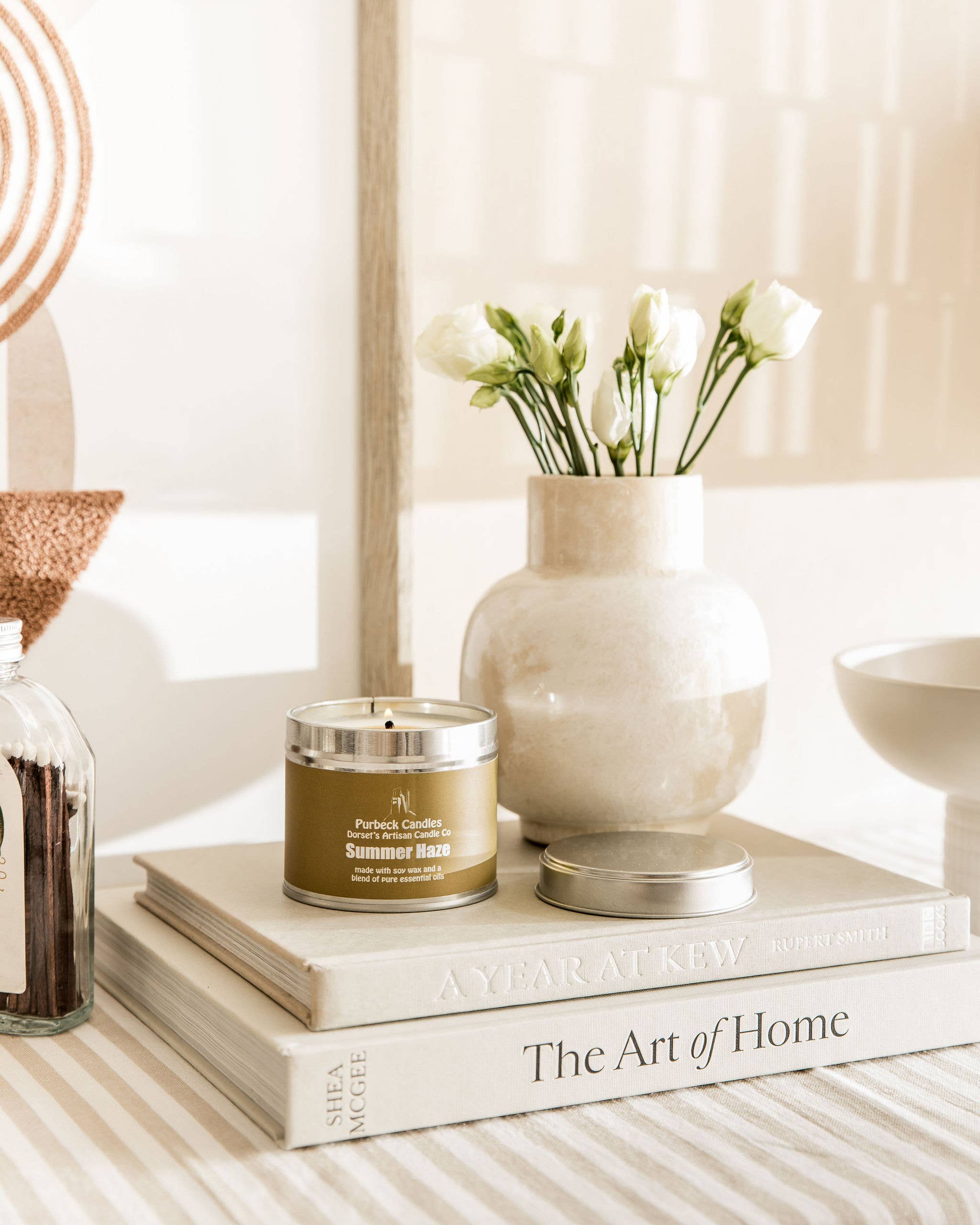 Purbeck Candles - Wholesale Travel Candles - Signature Range Candle in a Tin - Summer Haze