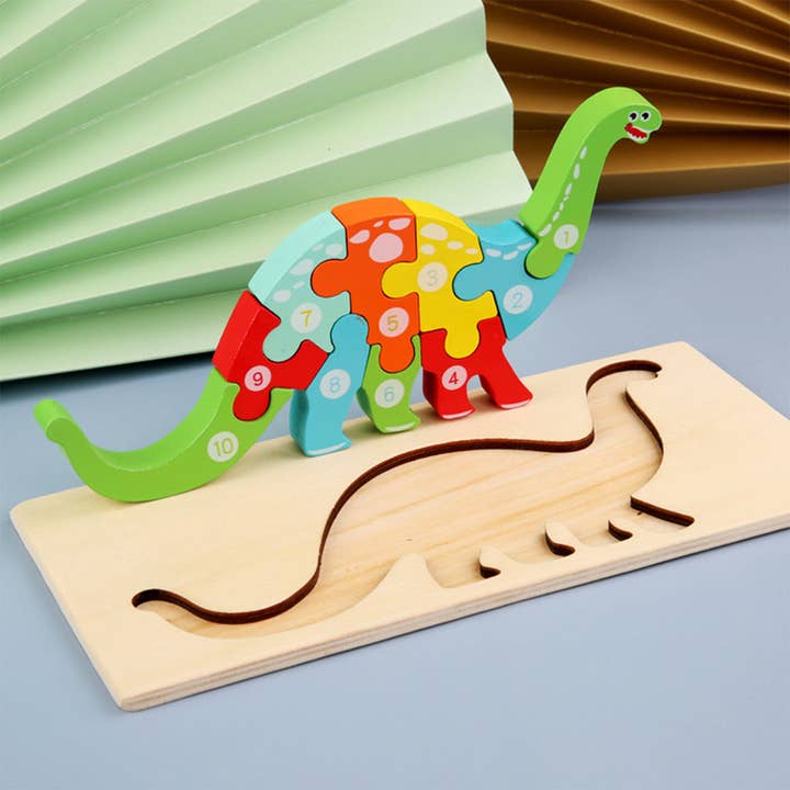 PR GROUPS LLC - Wholesale Puzzle - Kids - Wooden Puzzle Stocking Stuffer Back to School Kids Toy6