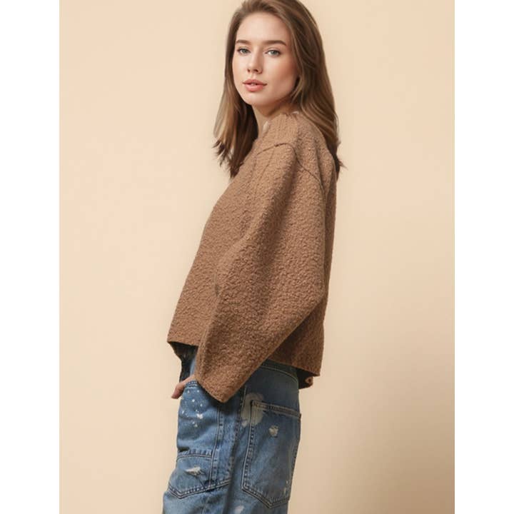 Sweetkama - Venta al por mayor Forro polar - Mujer - Jersey de forro polar con cuello de tortuga para mujer SKT465415