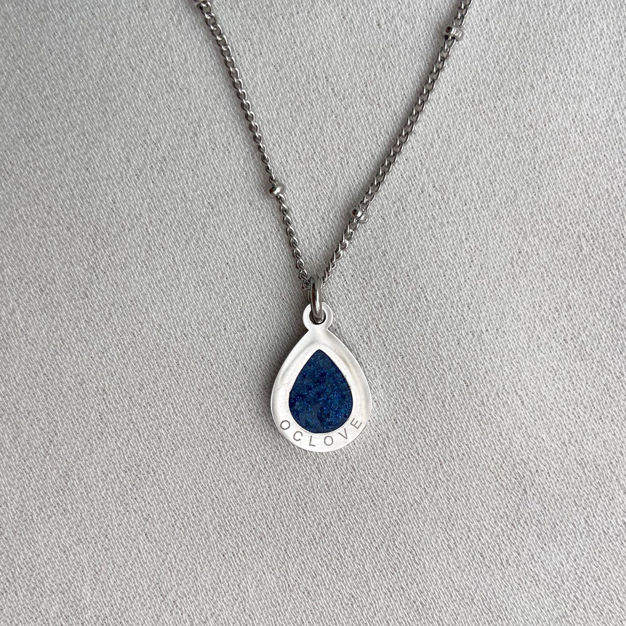 OCLOVE - Wholesale Pendant/Charm Necklace - Gota pendant - made with recycled plastic from the sea15