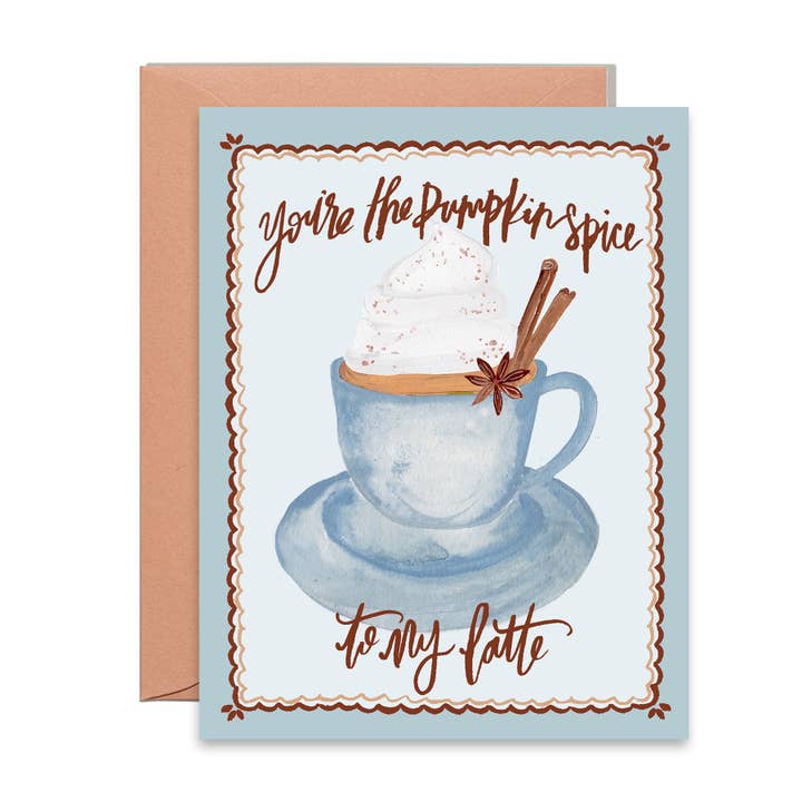 Tu es l'épice à la citrouille de mon café au lait pour la vente par Shannon Kirsten Illustration