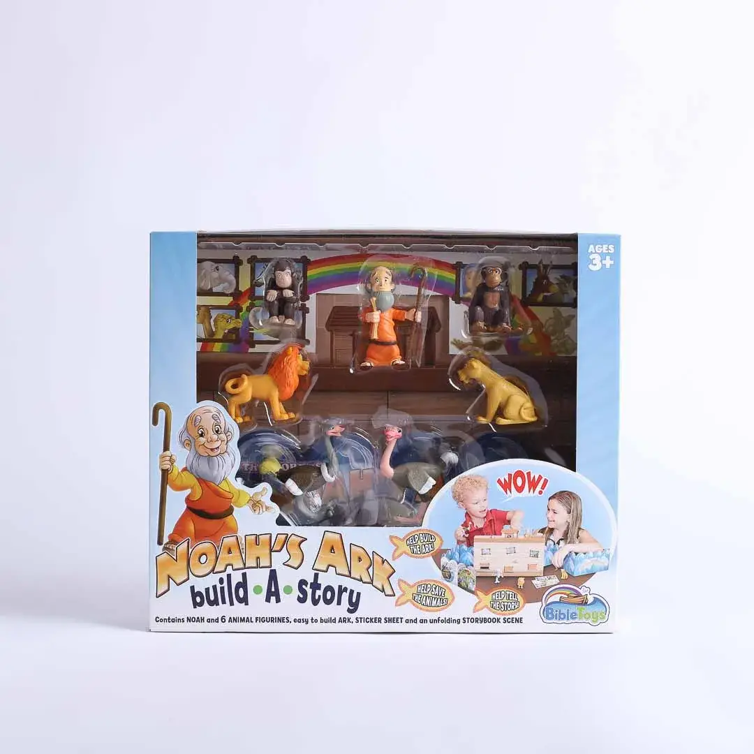Swanson Christian Products - Wholesale Toy Set - Kids - Toy Playset Noah'S Ark Build-A-Story1