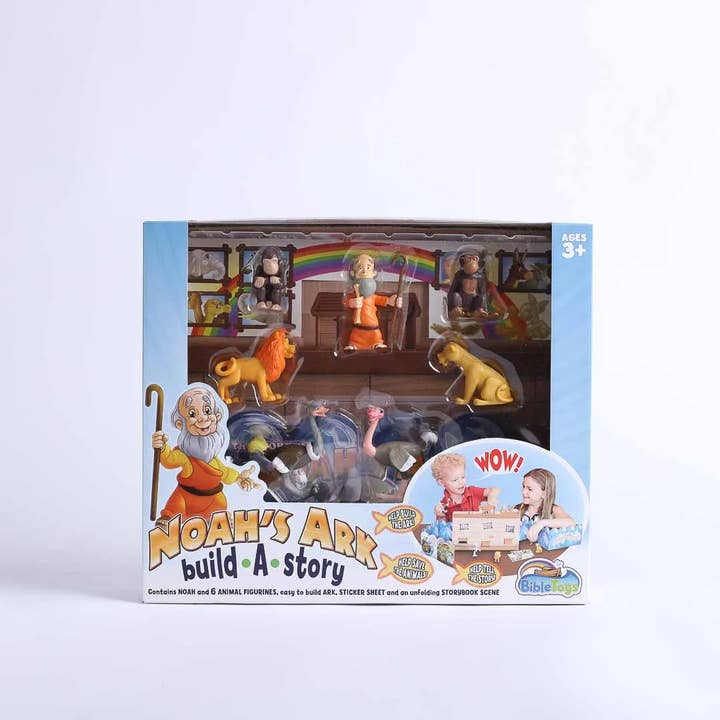Swanson Christian Products - Wholesale Toy Set - Kids - Toy Playset Noah'S Ark Build-A-Story1