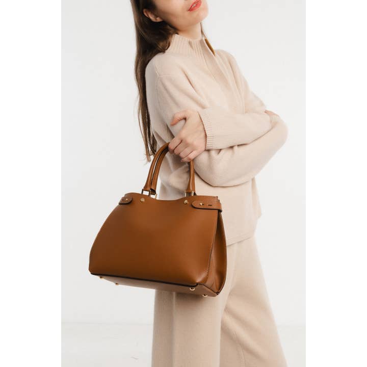 JULIA PARIS – Großhandel Schultertasche – Damen – Ledertasche mit Schulterriemen5