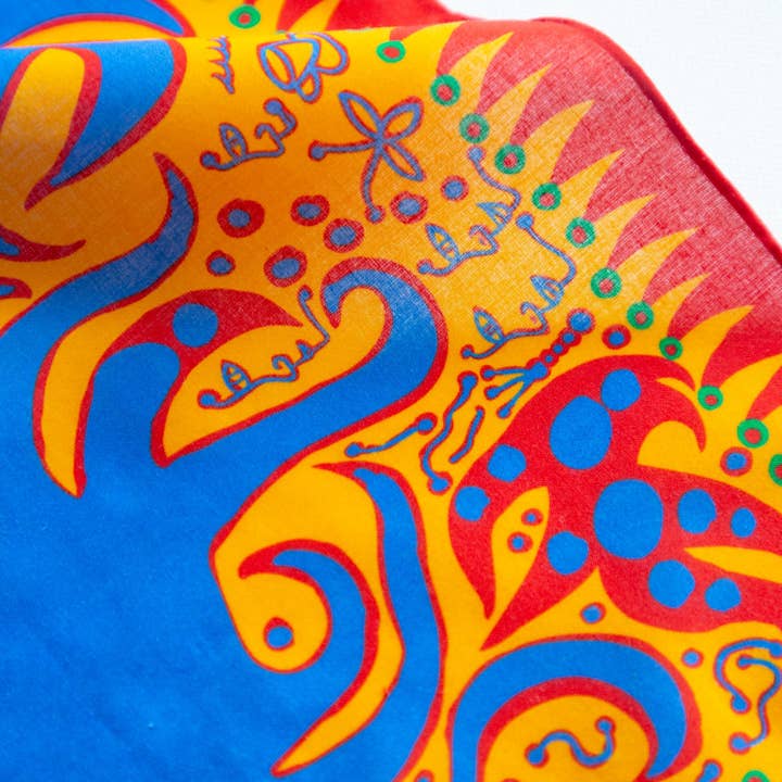 Third Drawer Down USA - Wholesale Handkerchief - Women's - Joy I Feel Handkerchief x Yayoi Kusama1