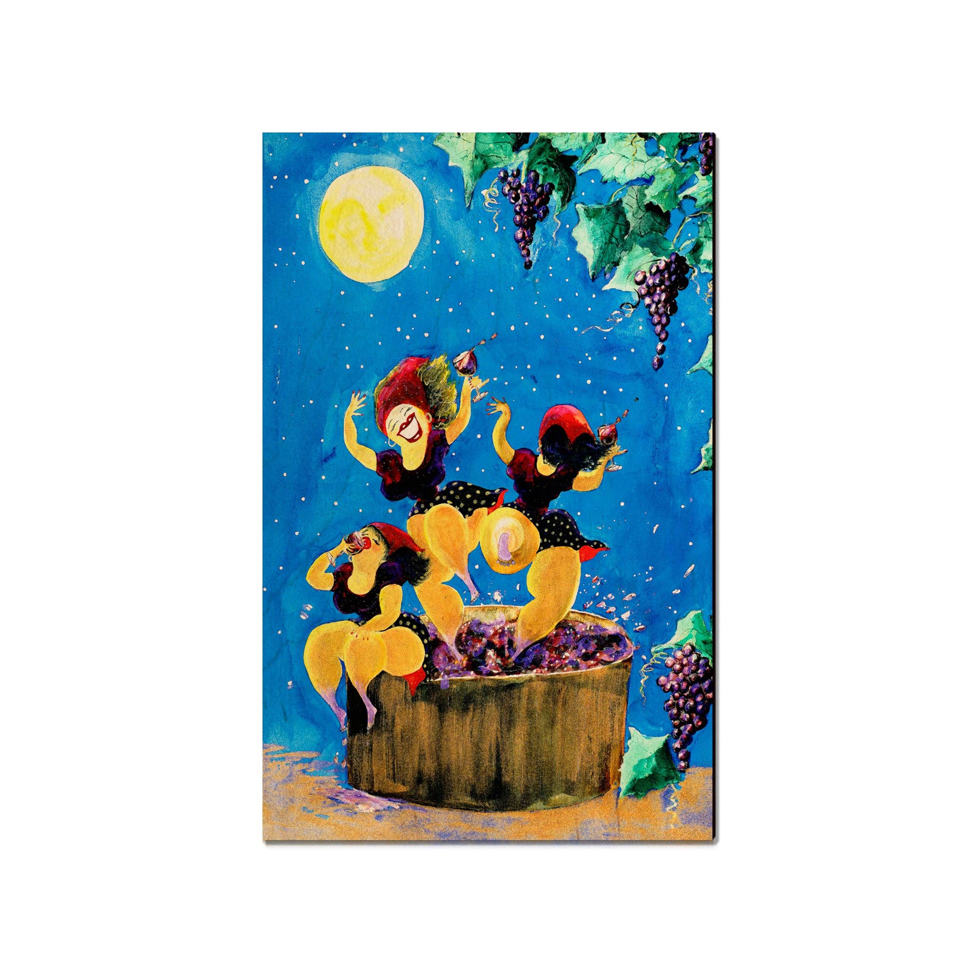 DaydreamHQ - Wholesale Postcard - Bacchus Babes - Wood Postcards & Magnets0