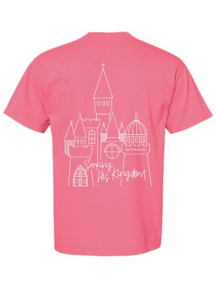 Created With Purpose Co. - Wholesale Screen Printed T-Shirt - Women's - KINGDOM SEEKING TEE11