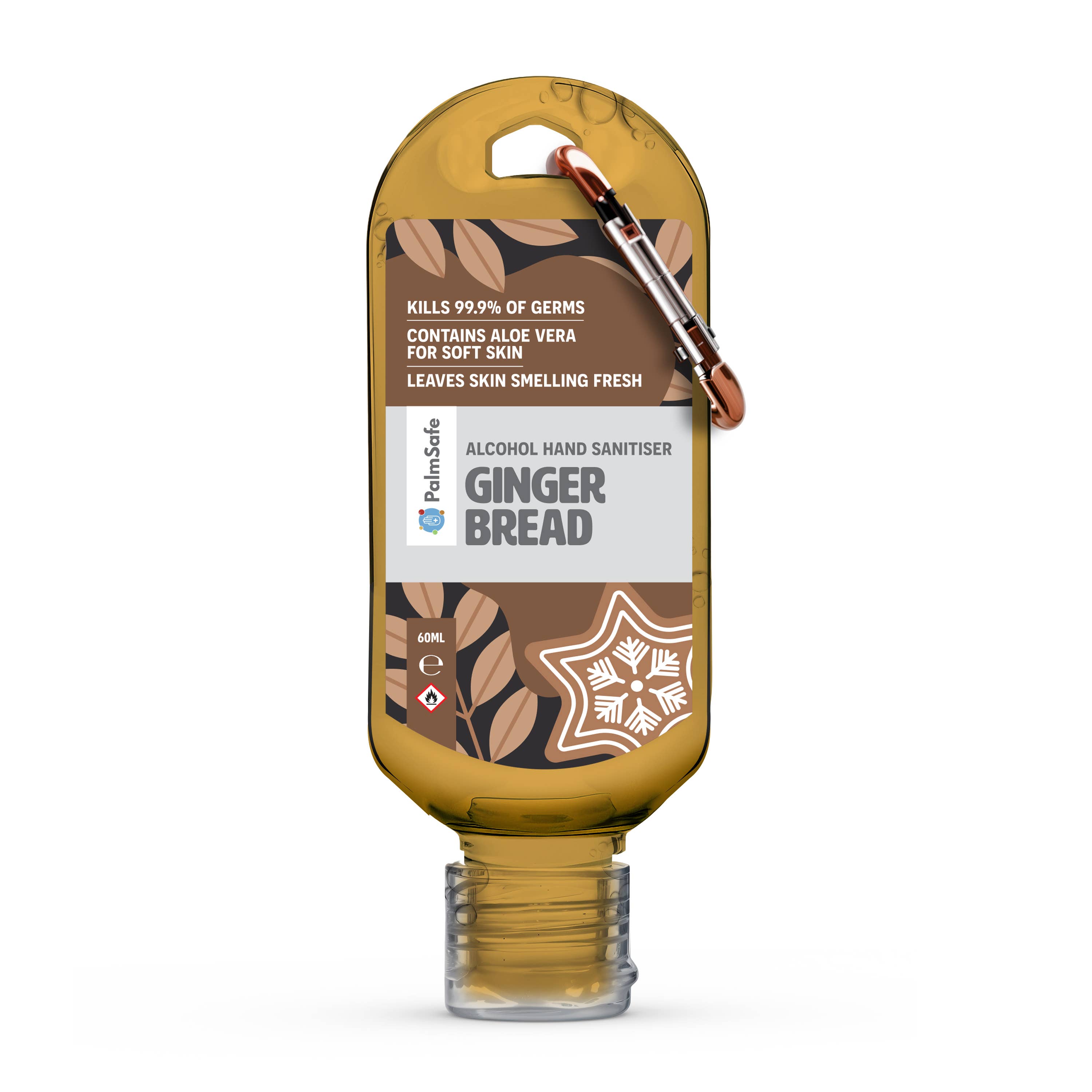 Palm Safe – wholesale Hand sanitiser – 60ml Clip Bottles17