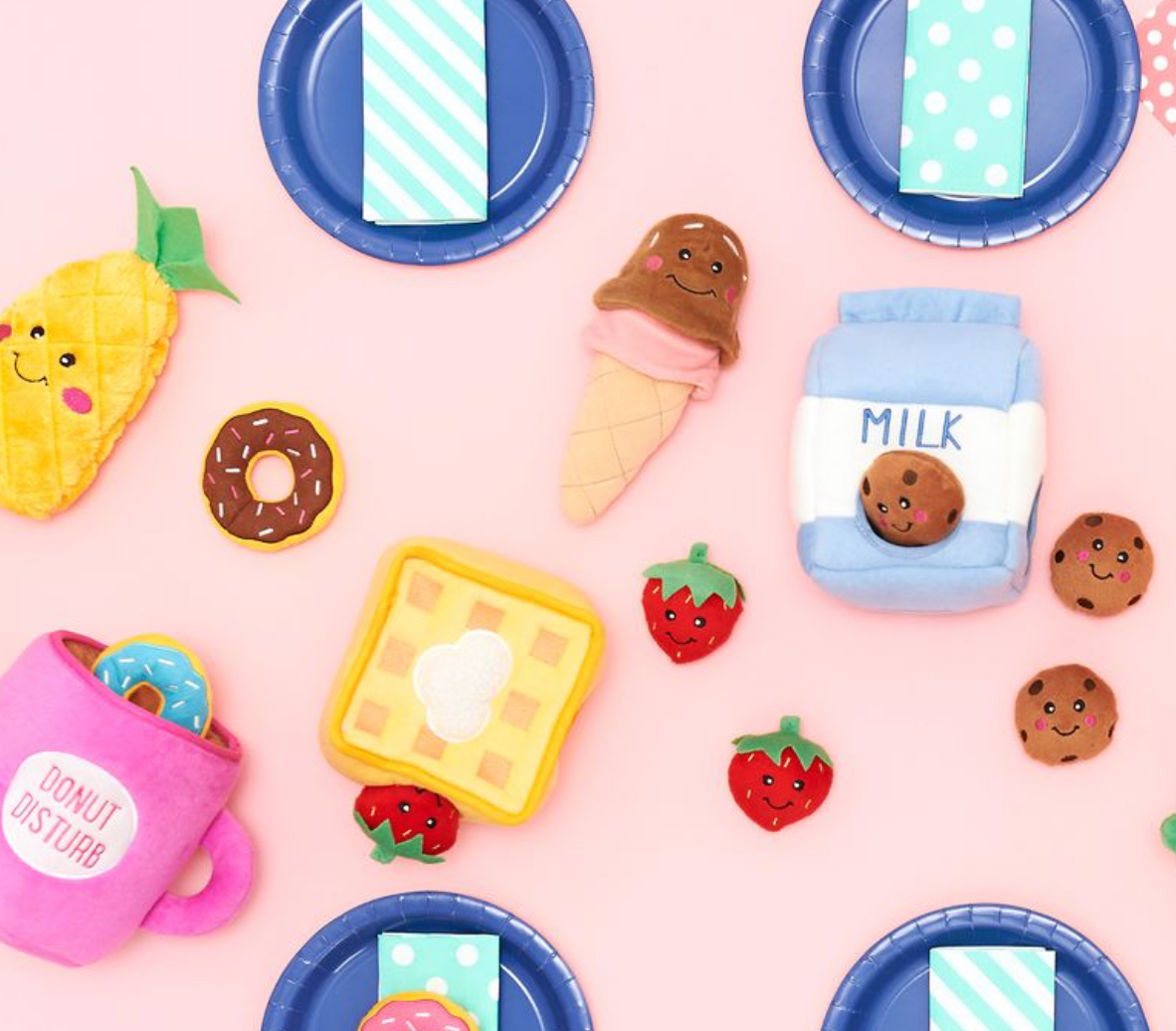 ZippyPaws - Vente Peluche – chien - NomNomz® - Pineapple - Jouet pour chien2