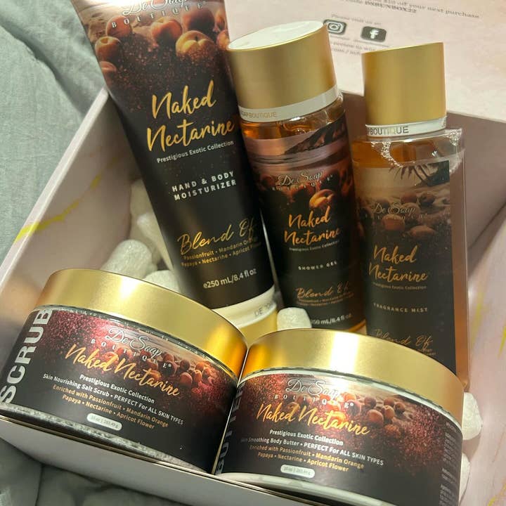 De Soap Boutique TM - Venta al por mayor Crema corporal - Manteca corporal Naked Nectarine6