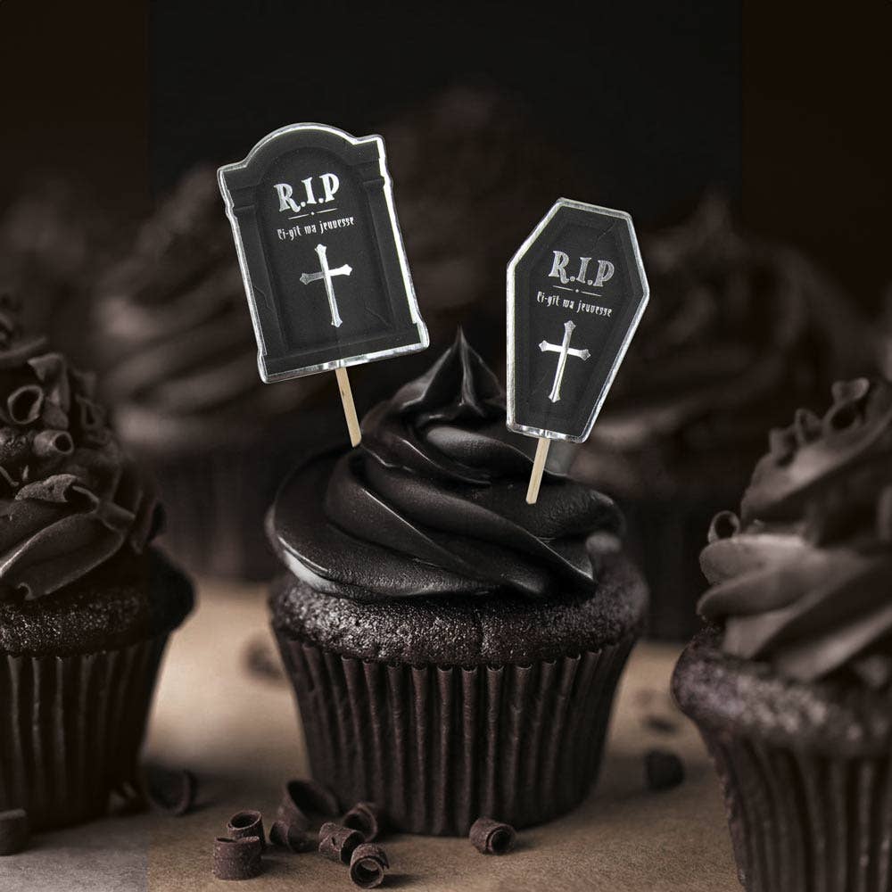 Tim&Puce Factory – wholesale Cake/cupcake topper – PICS A COCKTAIL RIP X 102