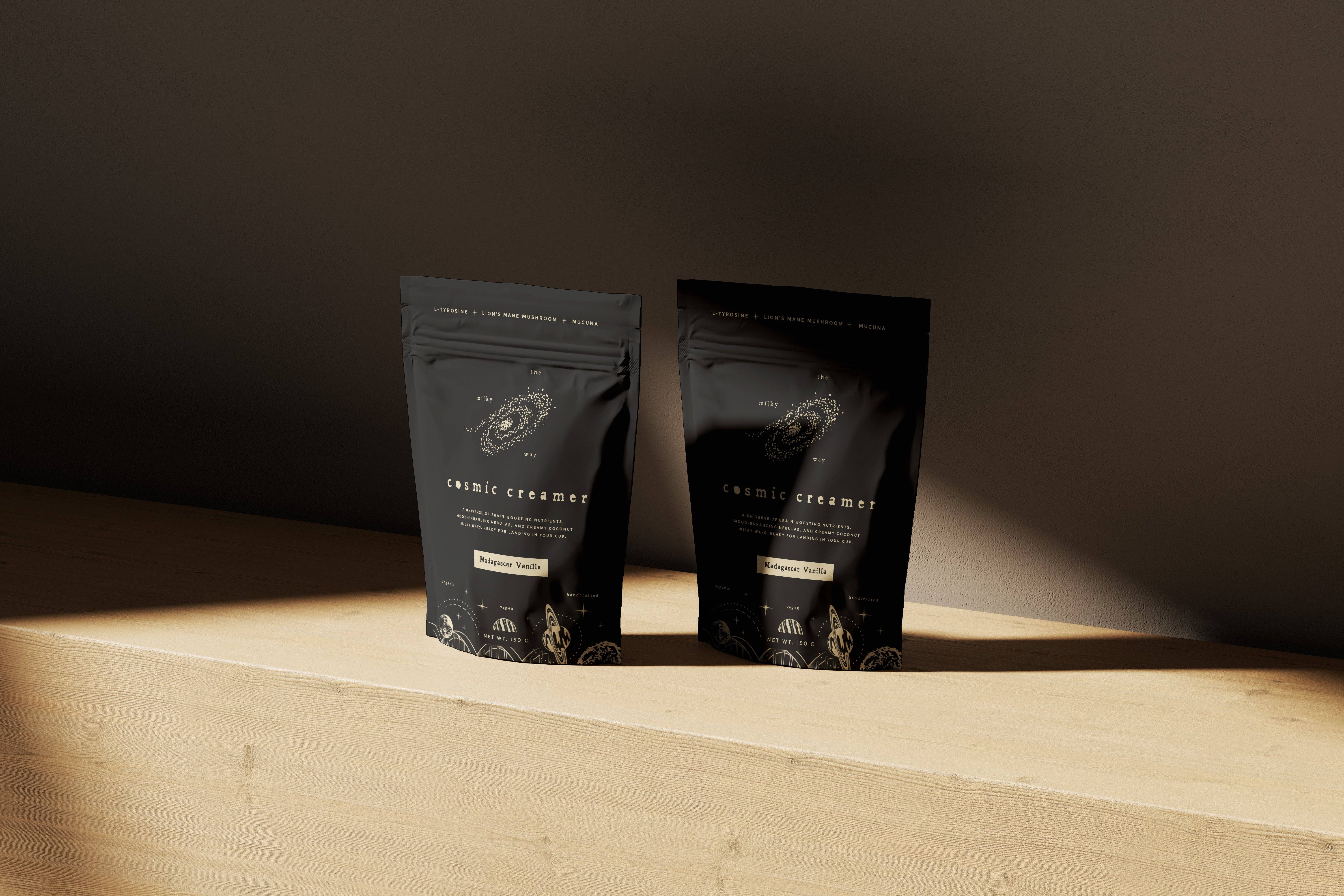 Black Magic Alchemy - Wholesale Proteïne/superfoodpoeder - Cosmic Creamer: Paddenstoel van de Leeuwenmanen - Madagaskar Vanille8