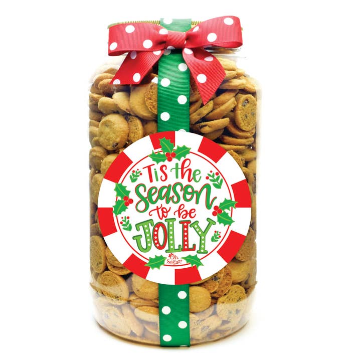 Cookies - Christmas Tis the Season to be Jolly - Gallon Jar and other Purchase Wholesale tischdecken. Free Returns & Net 60 Terms on Faire trending on Faire.
