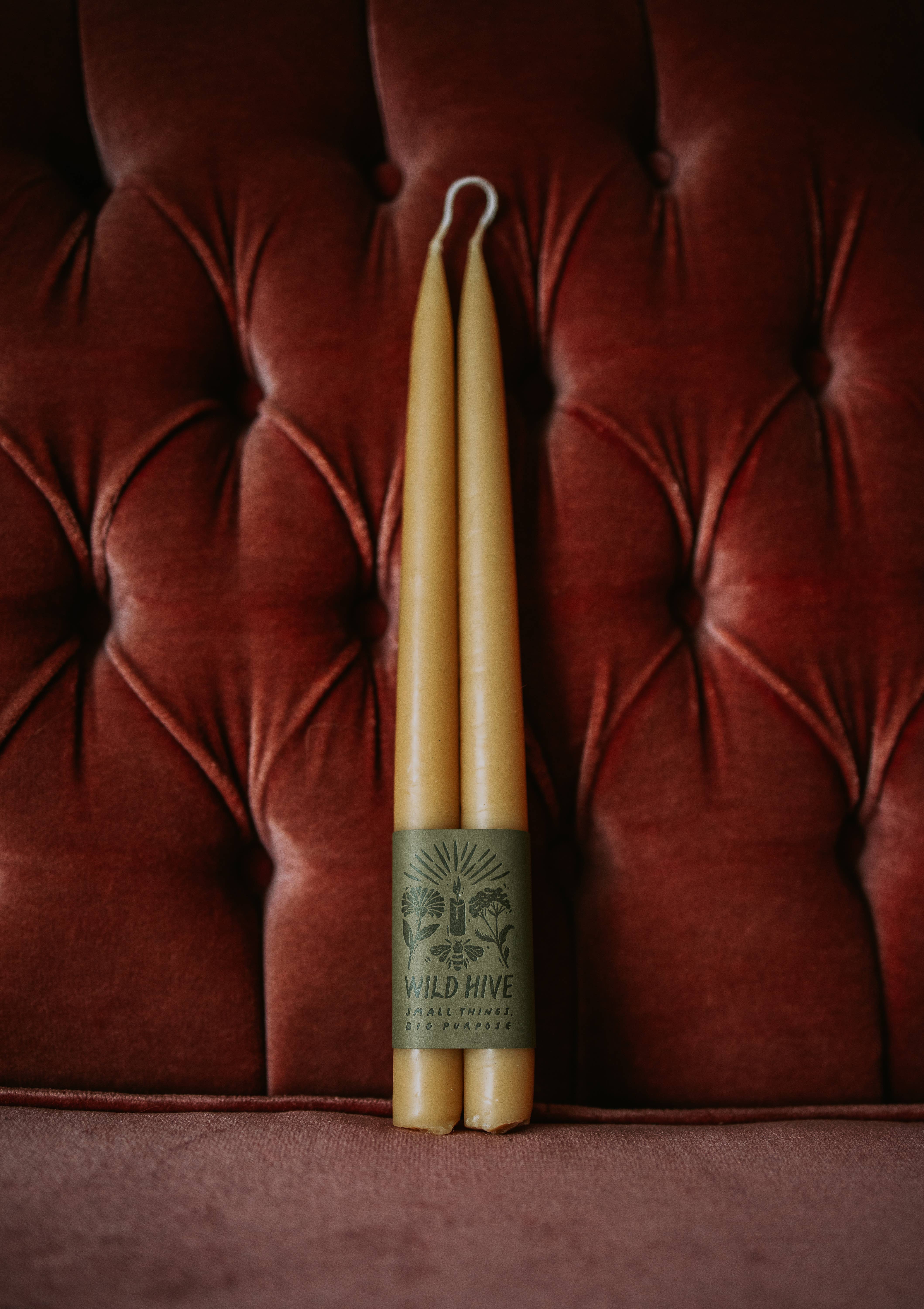 Wild Hive Apiary – Engroshandel Stearinlys/lysestage – Hånddyppede lys 10"1